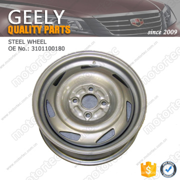 Piezas de automóviles chinos OE GEELY repuestos acero rueda 3101100180